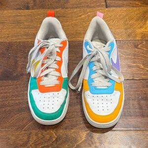 Nike Low Court multi-color shoes size 3.5Y